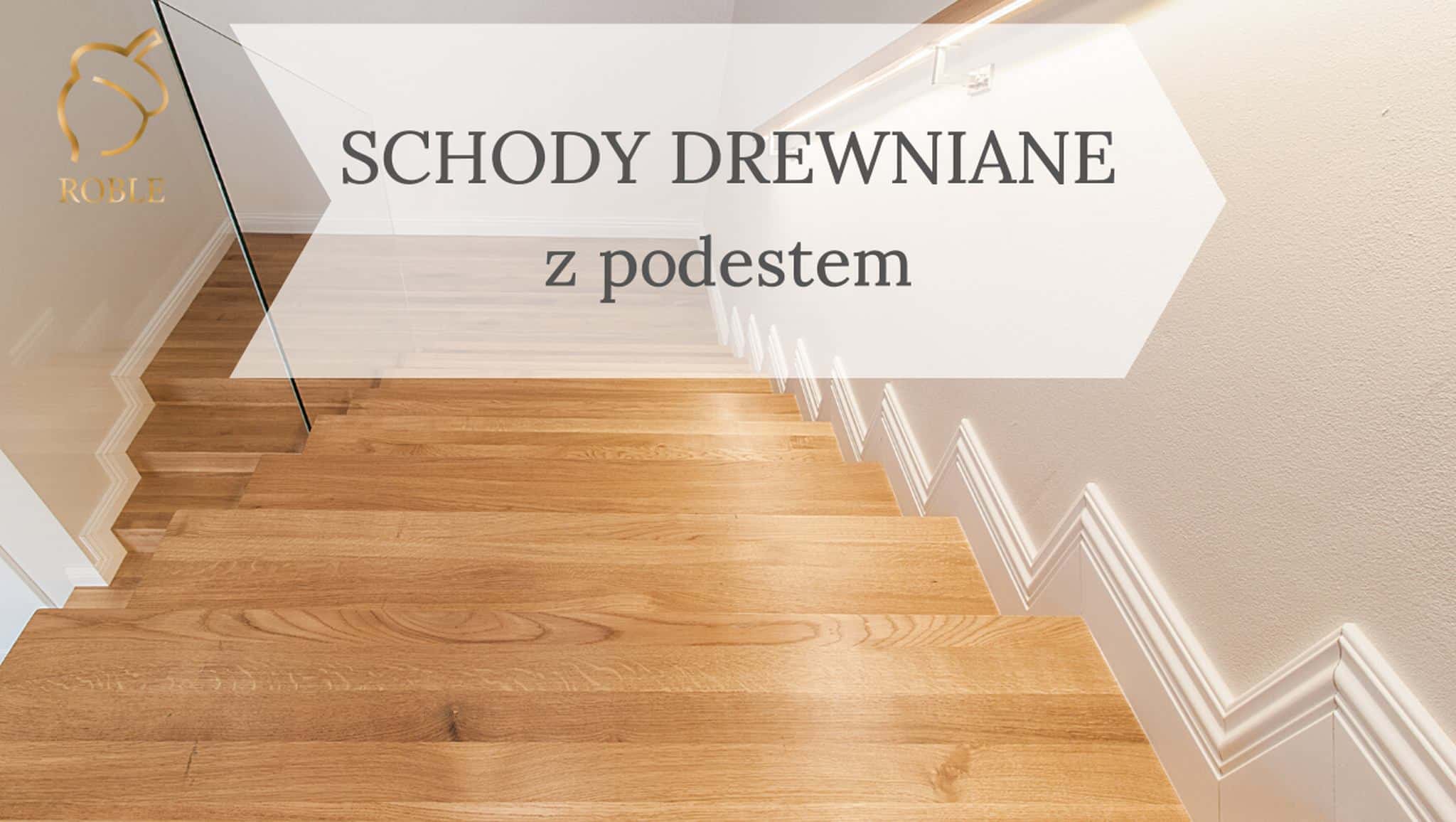 Schody Drewniane Z Podestem Producent Schodow Roble