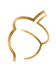 złoty żołądź, logo Roble