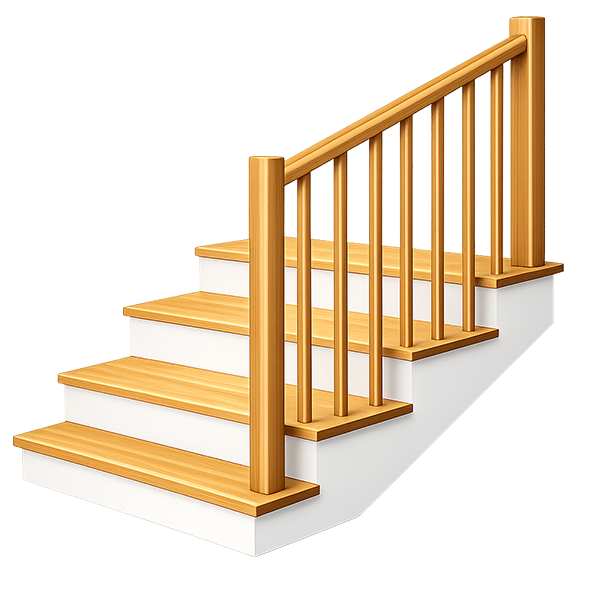 Balustrada drewniana